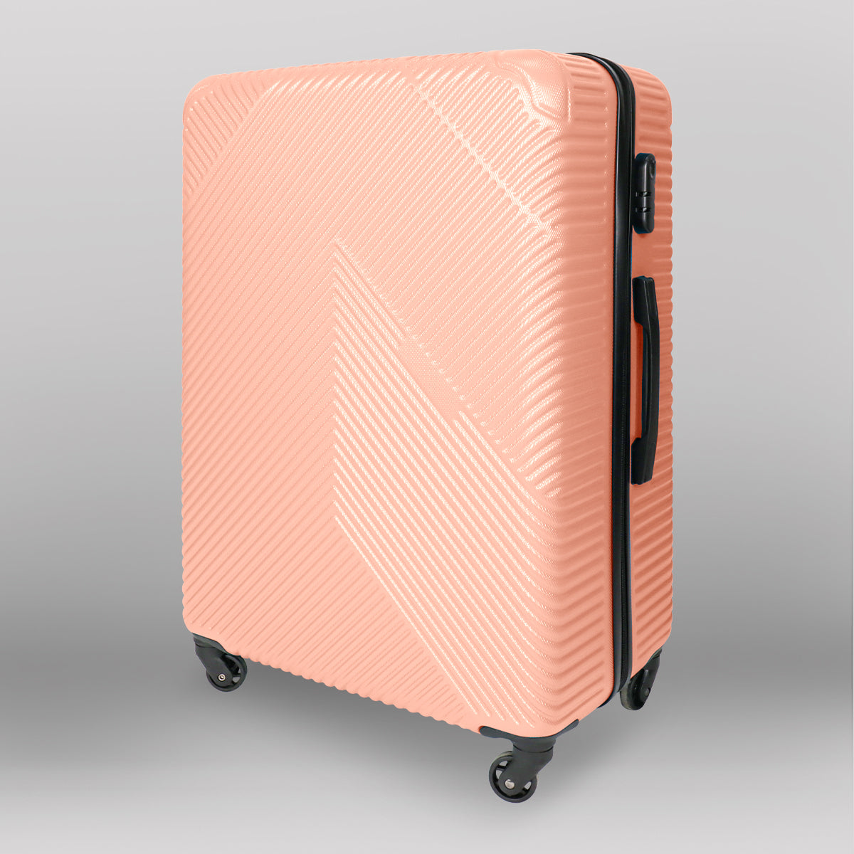 Maleta de Viaje Venture, Color Melón, 49x29x75cm