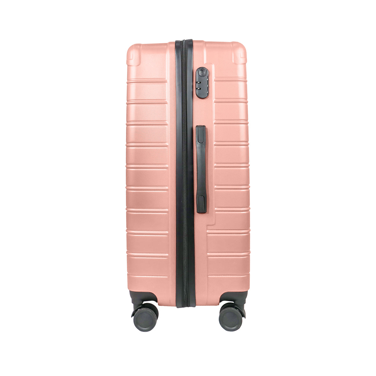 Maleta de Viaje Líneas, color Rosa 49x29x75cm