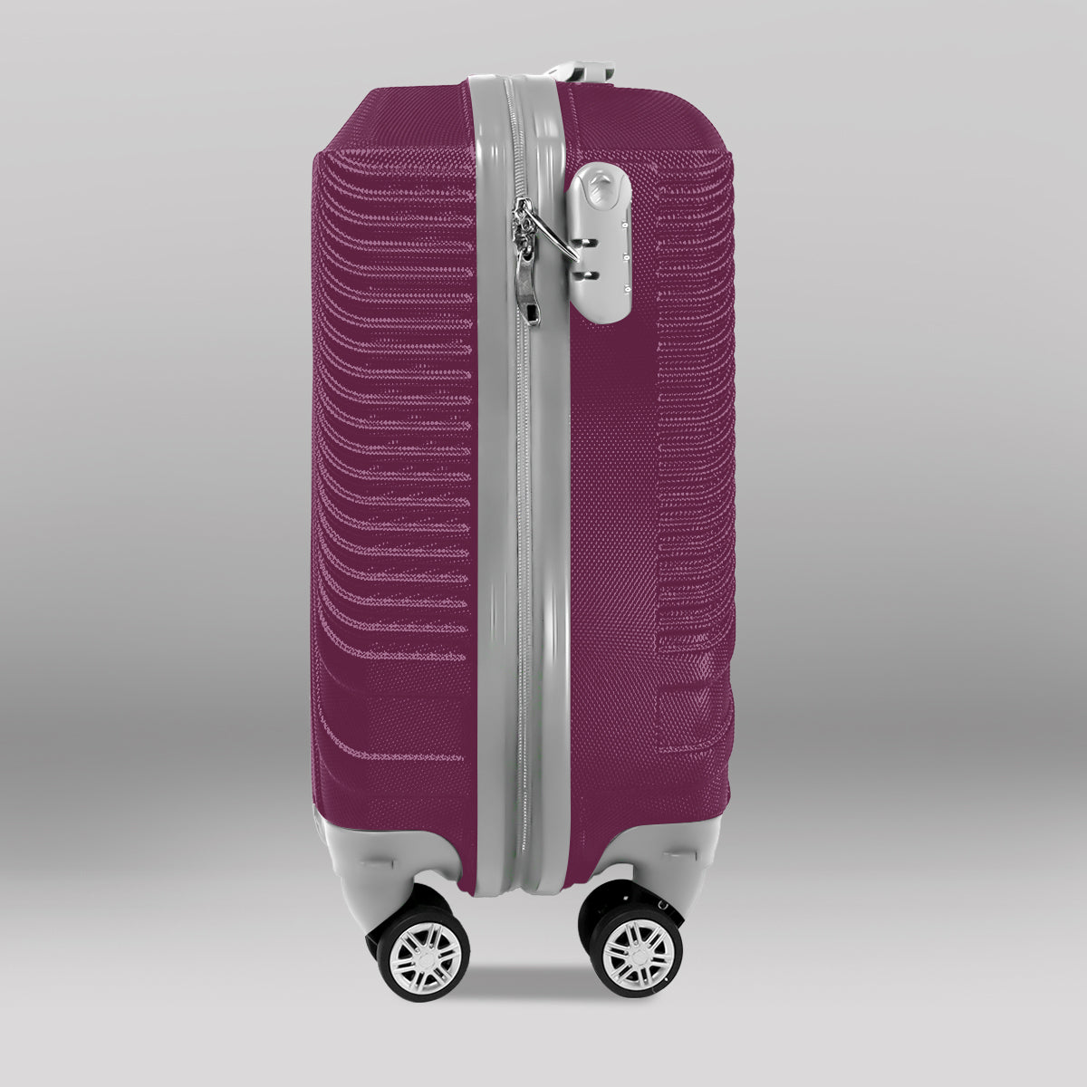 Maleta de Viaje, color Morado 34x21x50cm