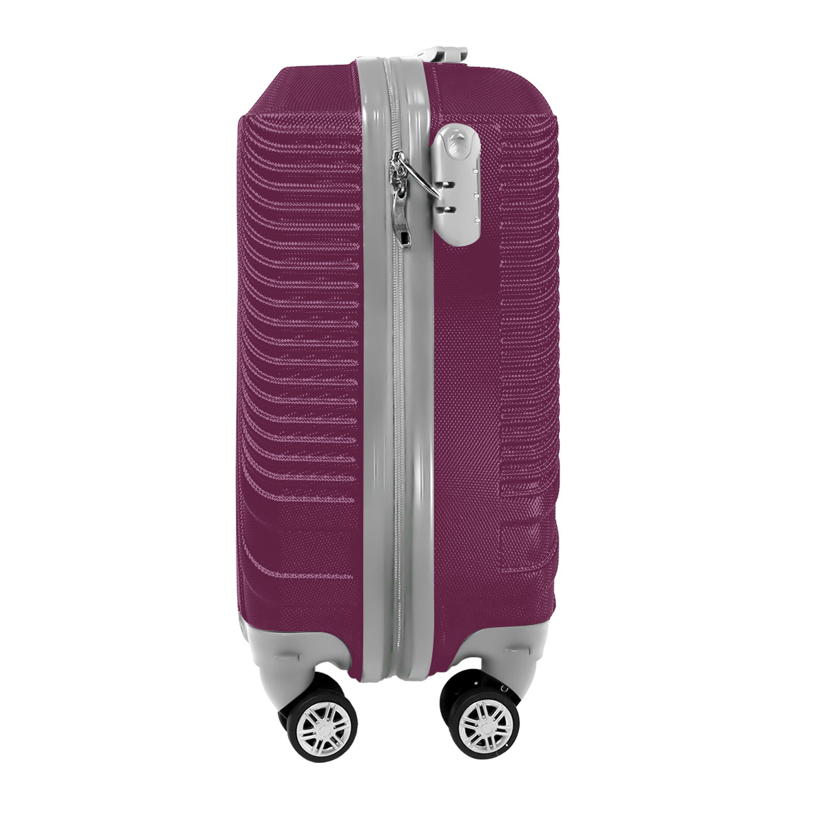 Maleta de Viaje, color Morado 34x21x50cm