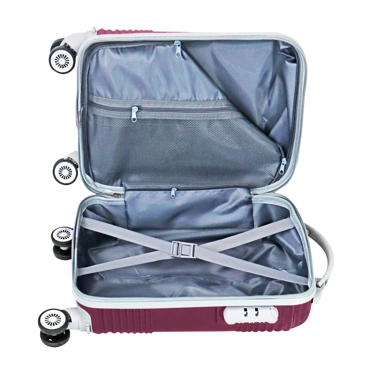 Maleta de Viaje Royal, color Morado 34x21x50cm