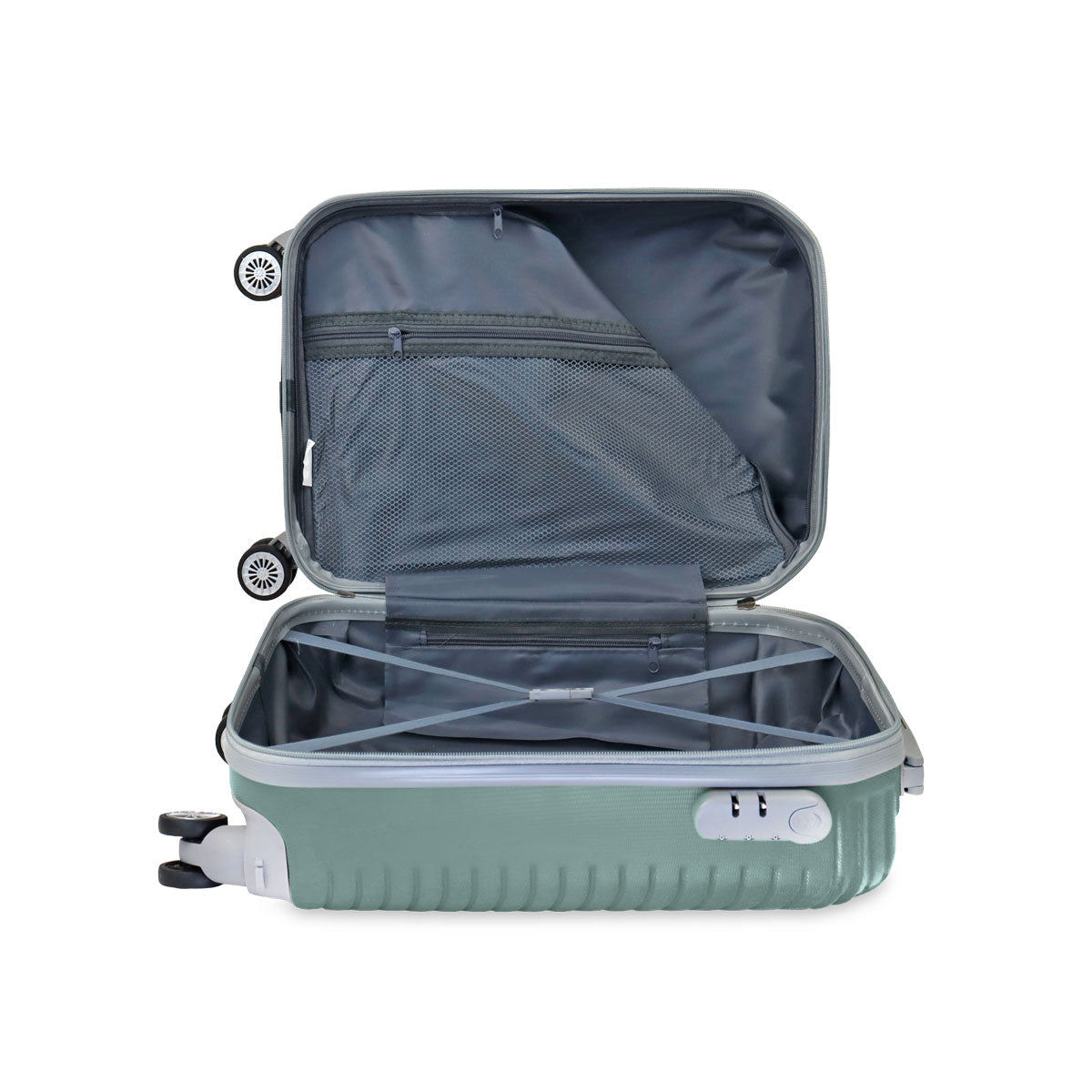 Maleta de Viaje, color Aqua 34x21x50cm