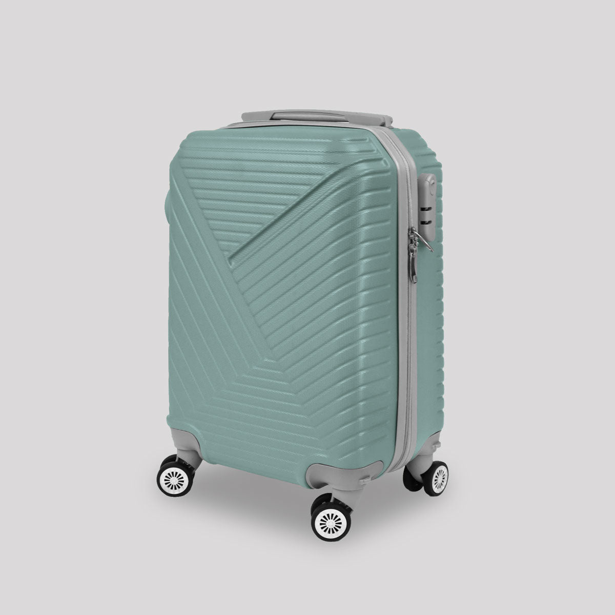 Maleta de Viaje, color Aqua 34x21x50cm