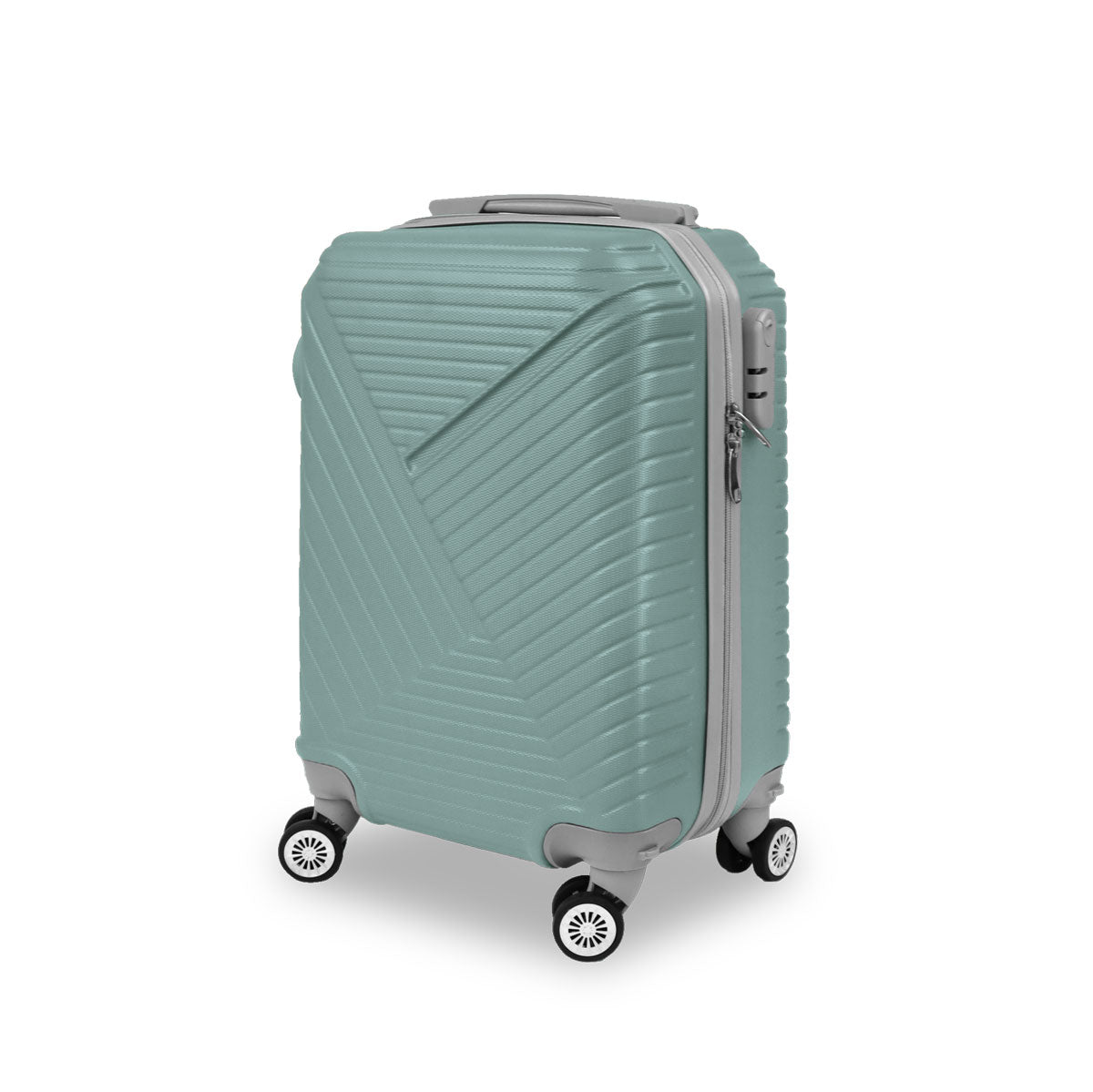 Maleta de Viaje, color Aqua 34x21x50cm