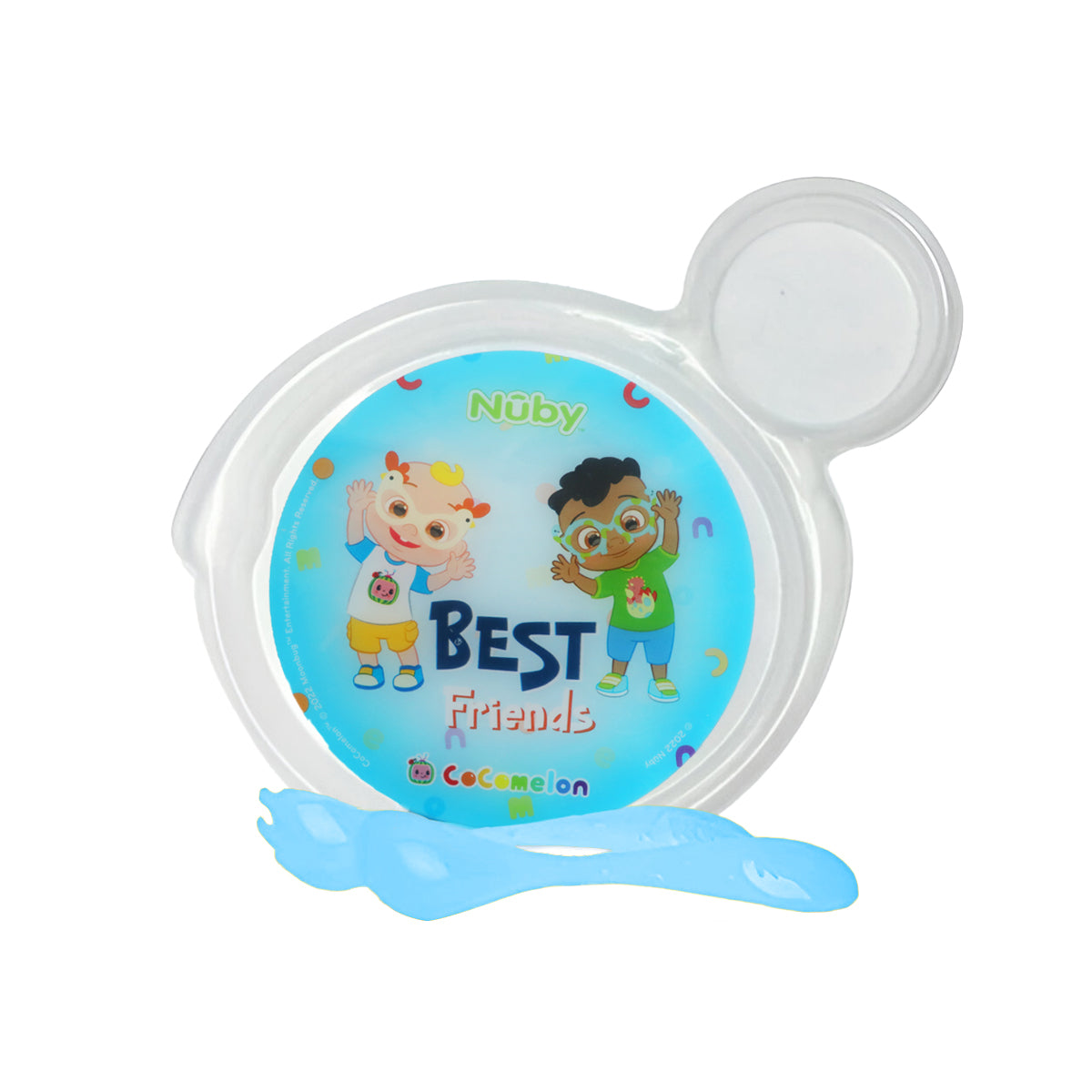 Set de Plato y Cubiertos para Bebé, Cocomelon, Nuby