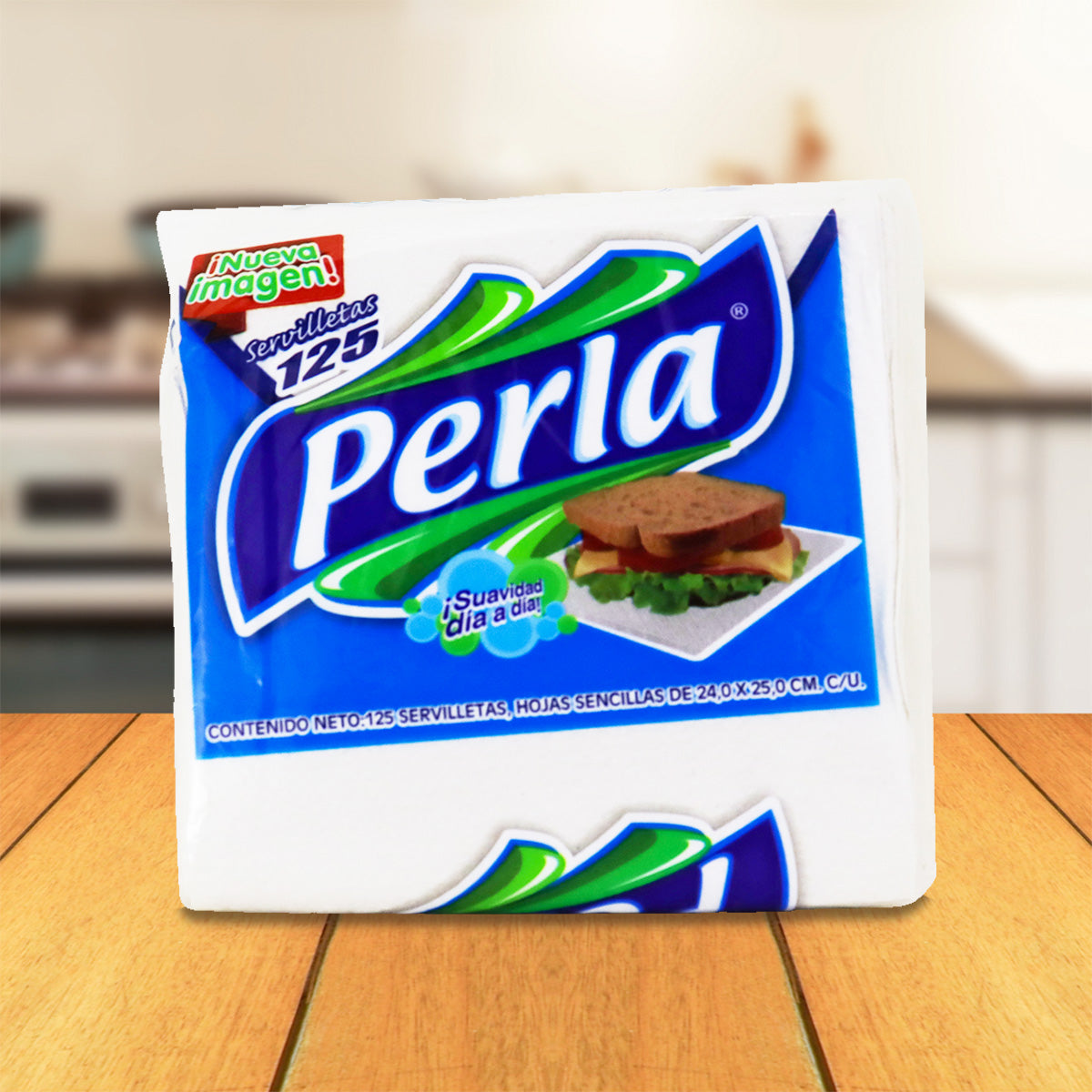 Paquete de Servilletas, Perla