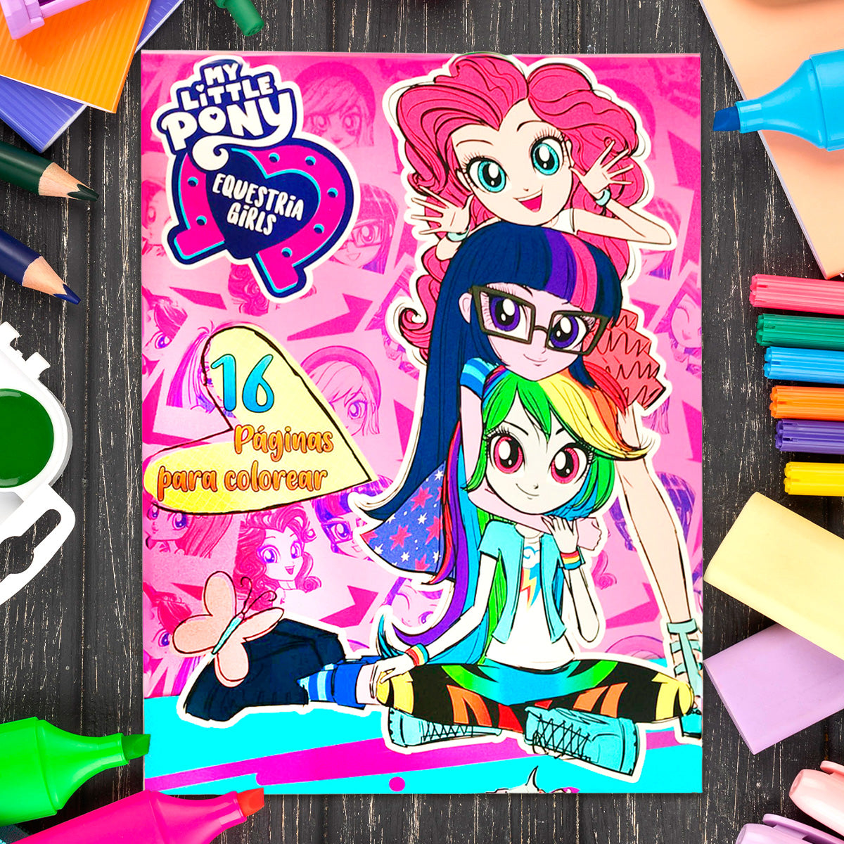 Libro para Colorear, My Little Pony