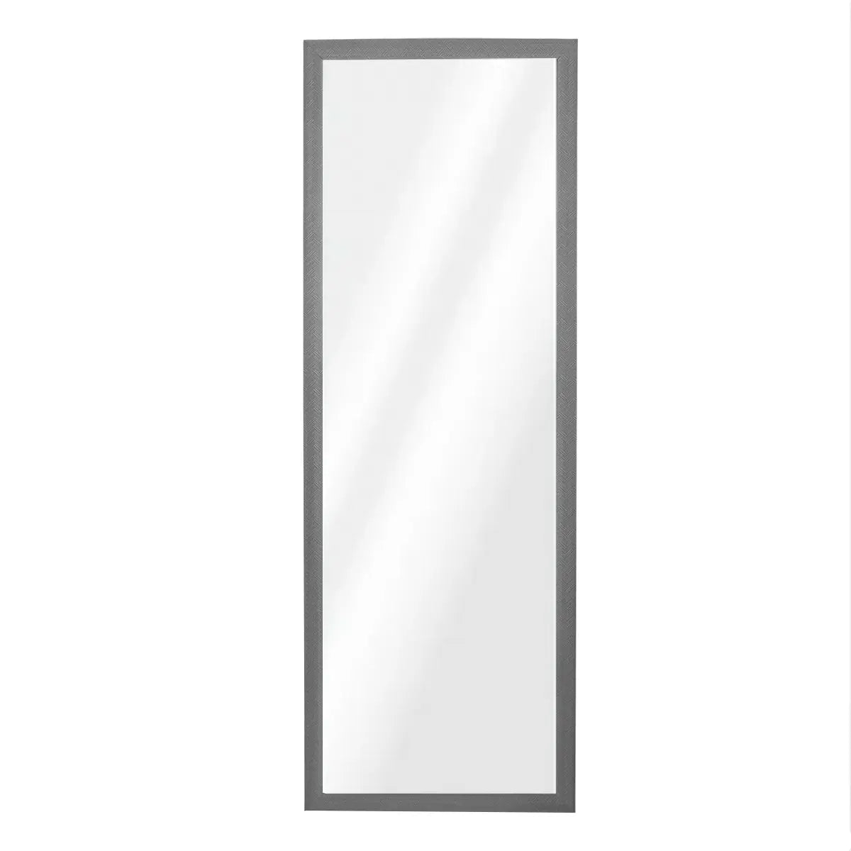 Espejo en Forma Rectangular, Color Gris