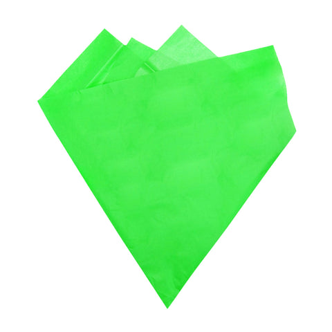 Papel China color Verde, 50x70cm, 2 pzas