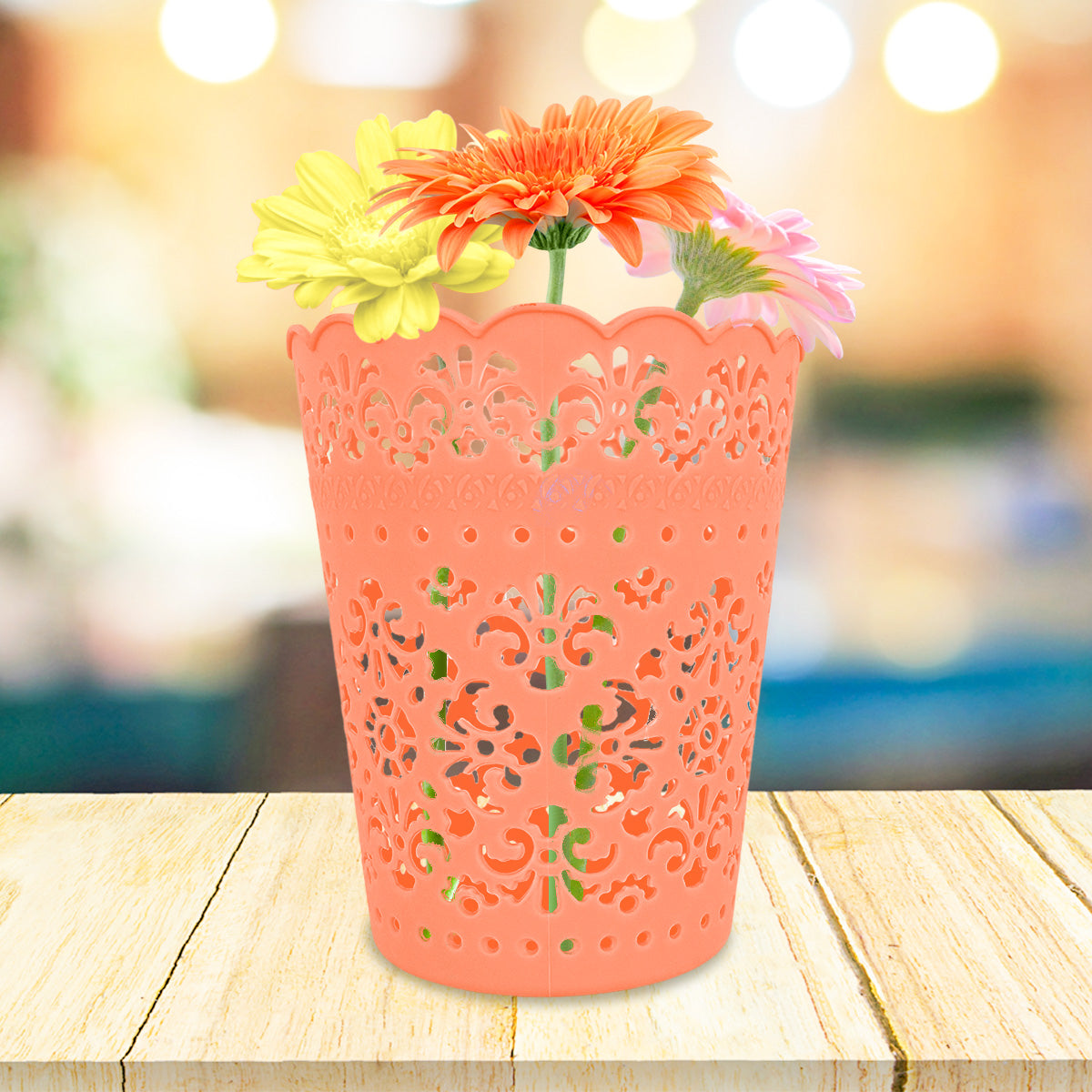 Canasta Calada Multiusos, color Melón