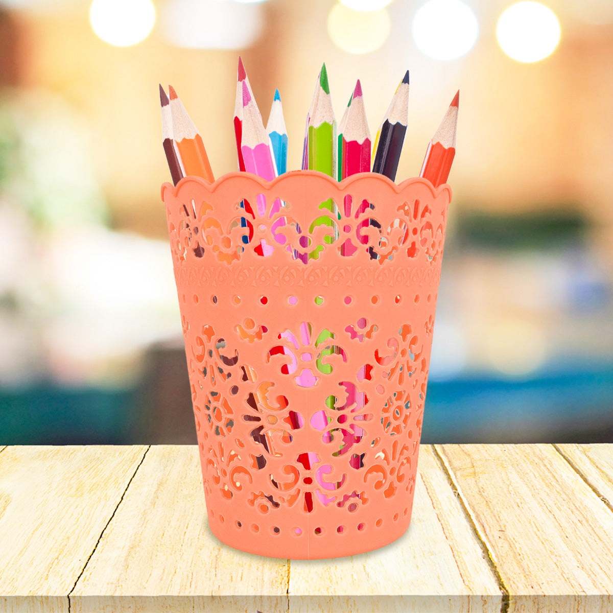 Canasta Calada Multiusos, color Melón