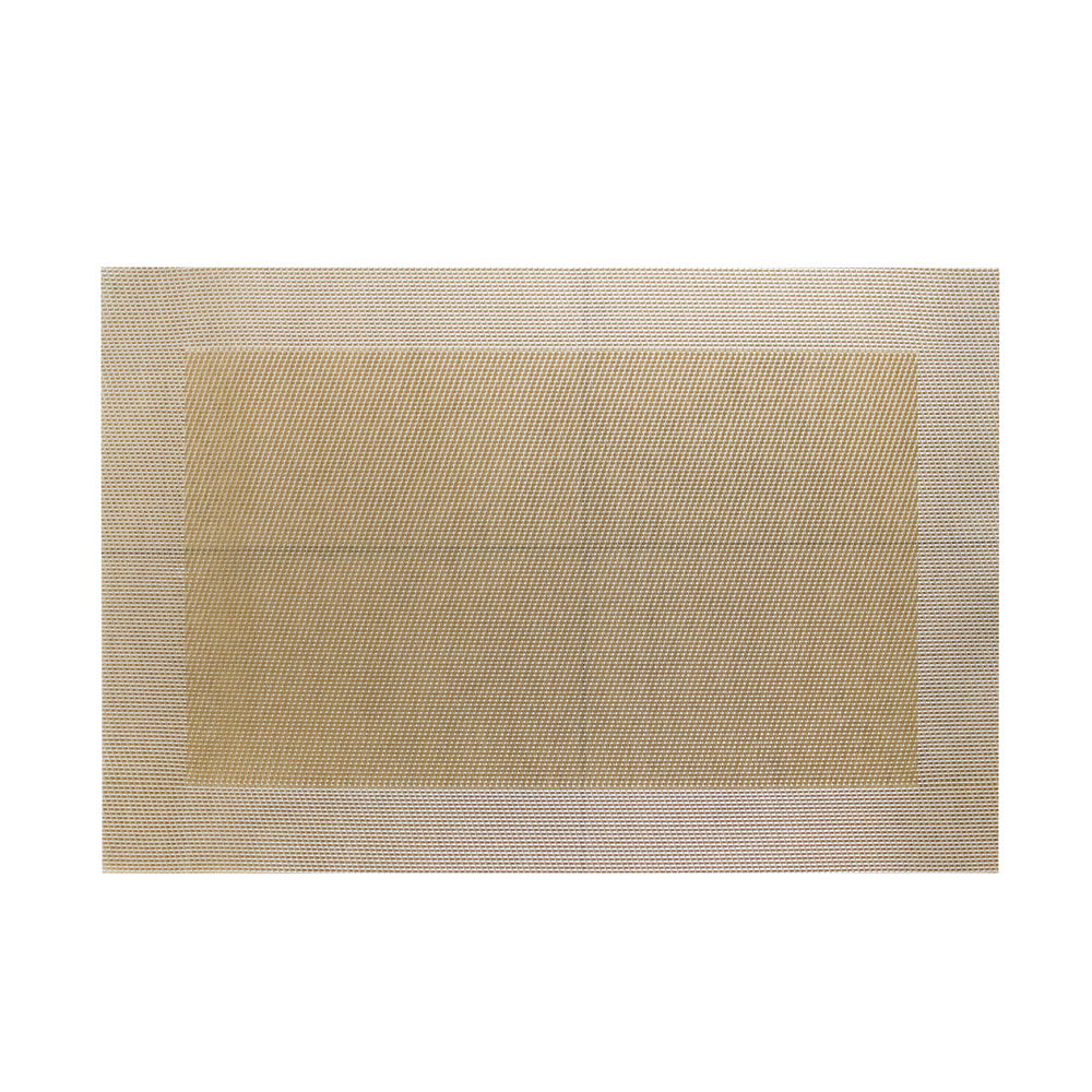 Mantel Individual para Comer color Oro 30x45cm