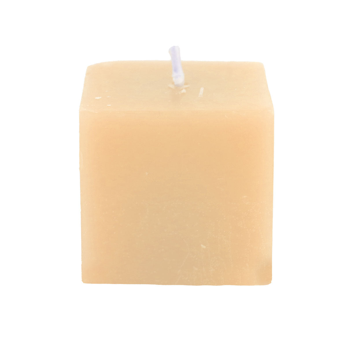 Mini Cubo de Cirio Aromático color Beige