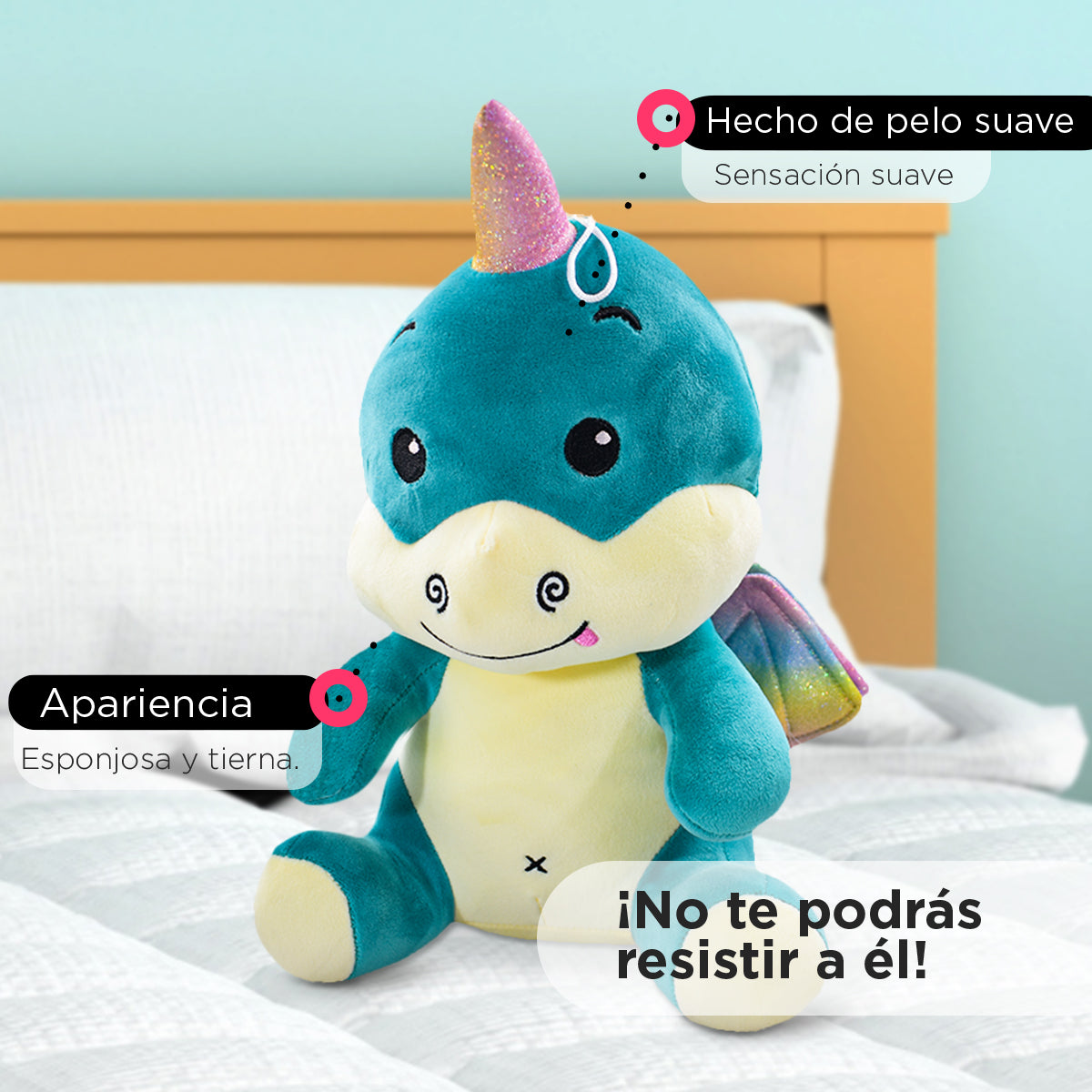 Kit de Peluche, Dragón Tommy ¡Llévate 3 y paga 2!