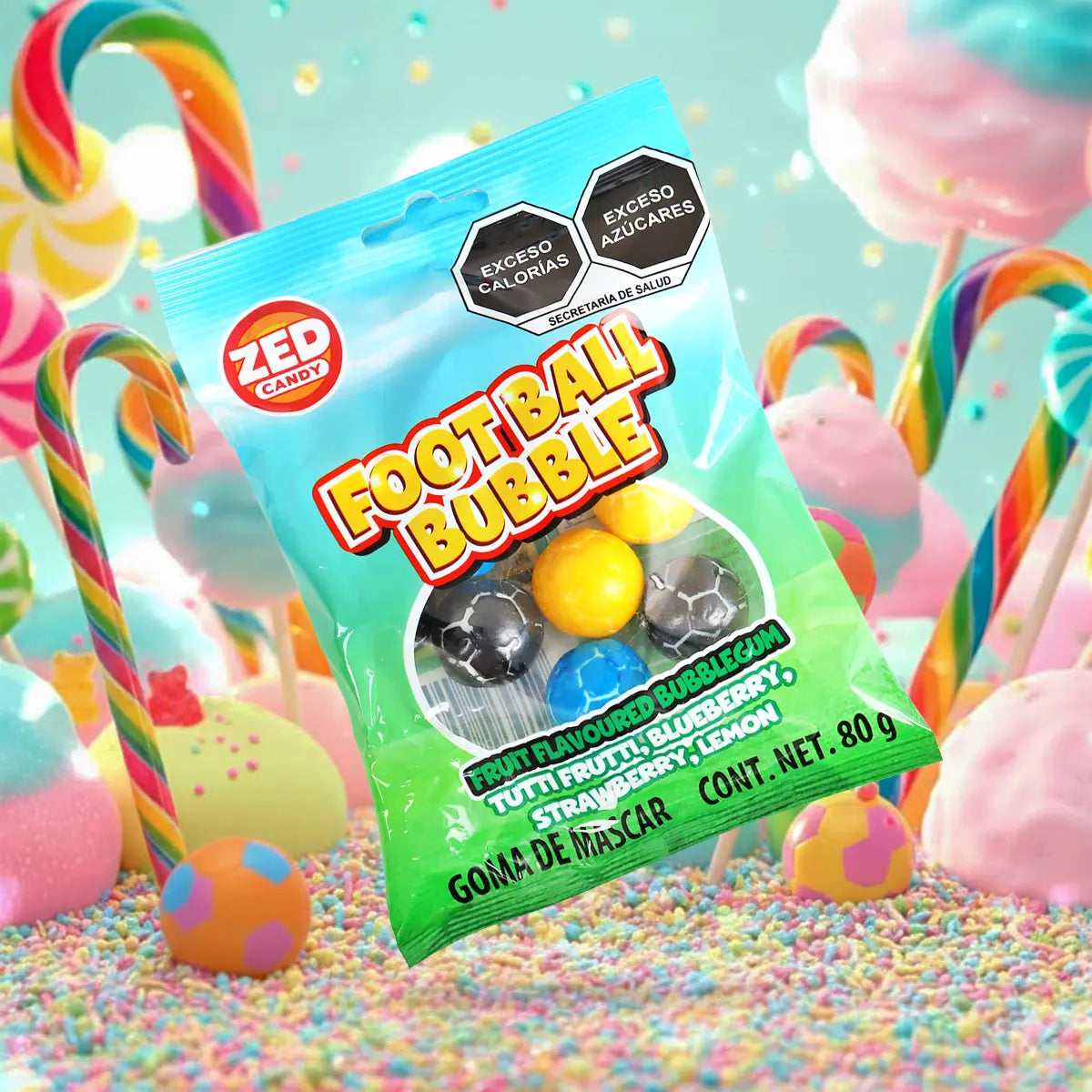 Goma de Mascar, Football, Zed Candy