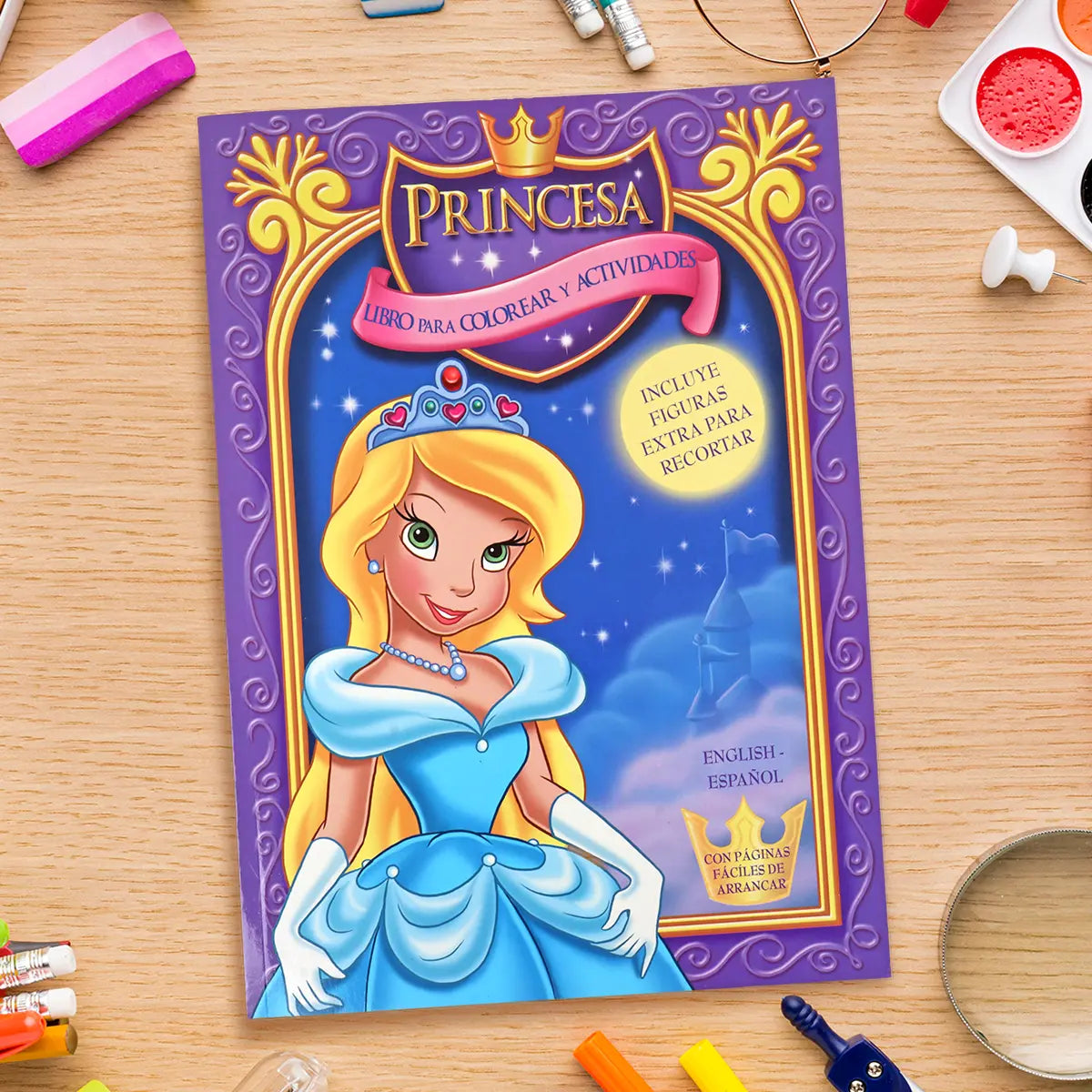 Princesas, Libro para Colorear