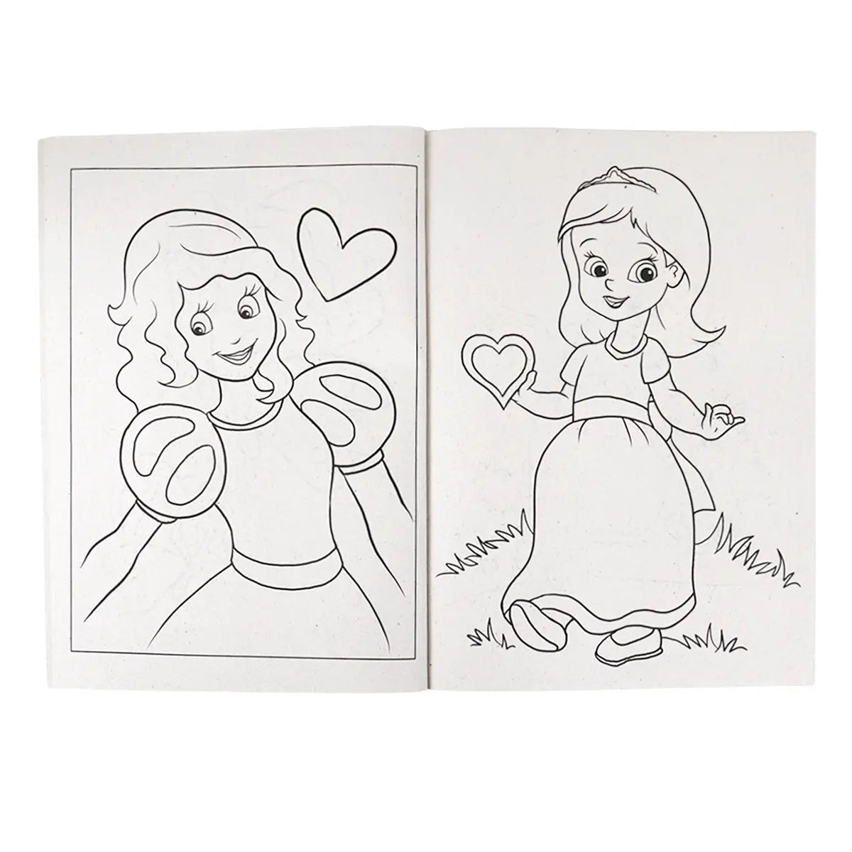 Princesas, Libro para Colorear