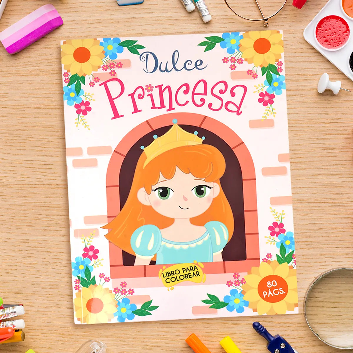 Libro para Colorear, Dulce Princesa