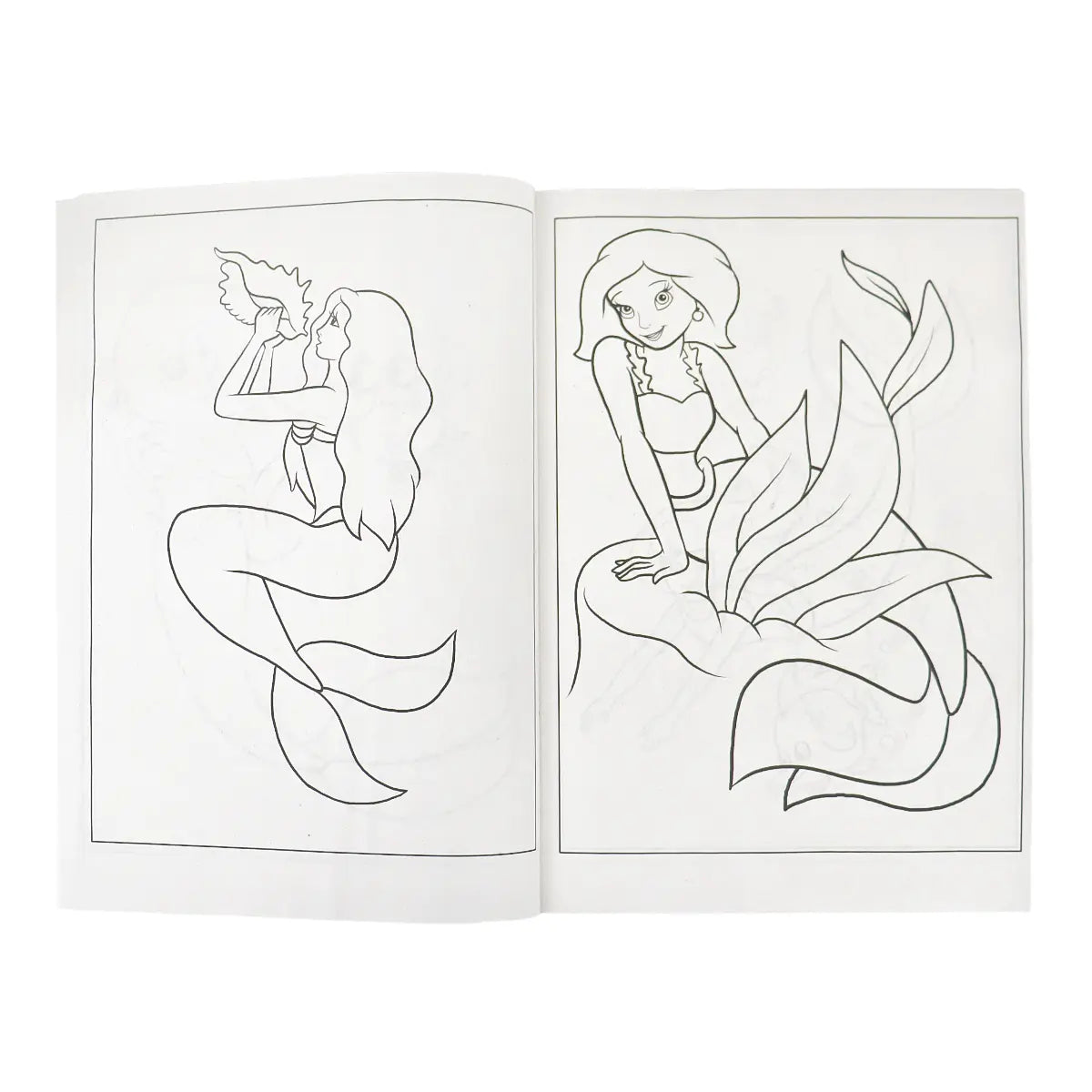 Libro para Colorear, Divertidas Sirenas