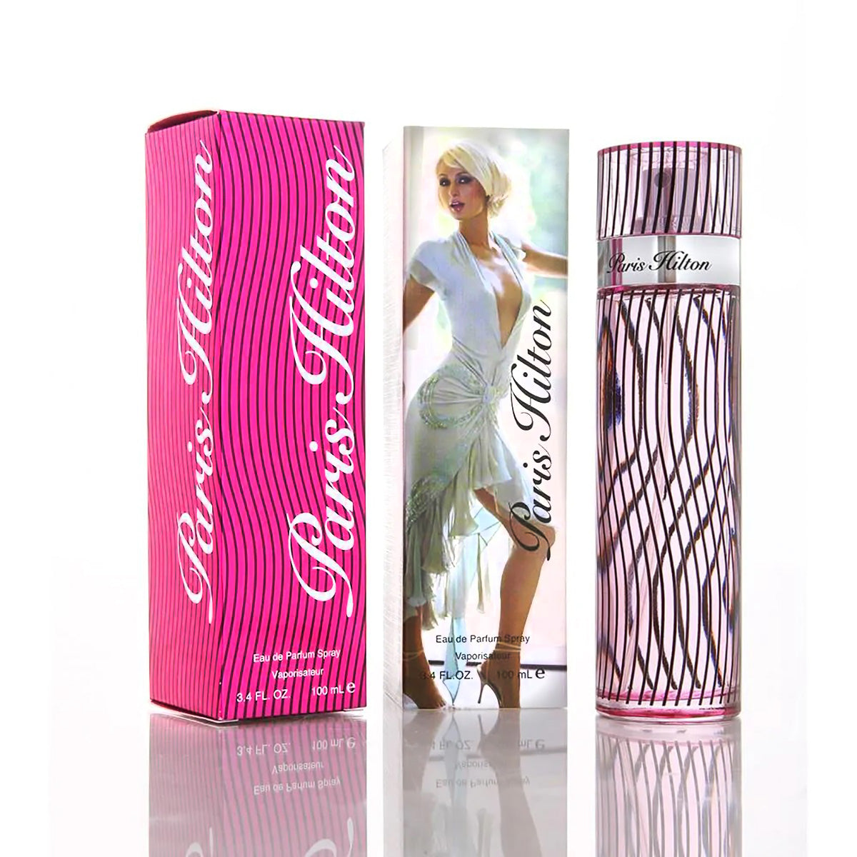 Paquete Enamorados, Set de Fragancia Nautica Voyage para Caballero 100ml. y Fragancia Paris Hilton para Dama 100ml.