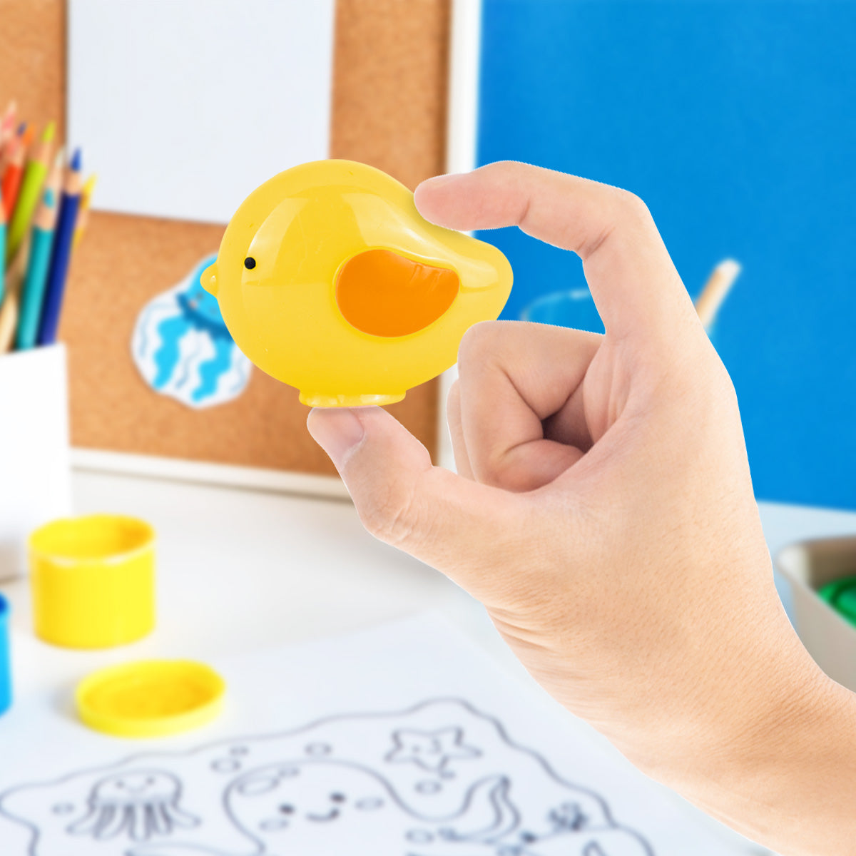 Sacapuntas en Forma de Pájaro, 2pzas