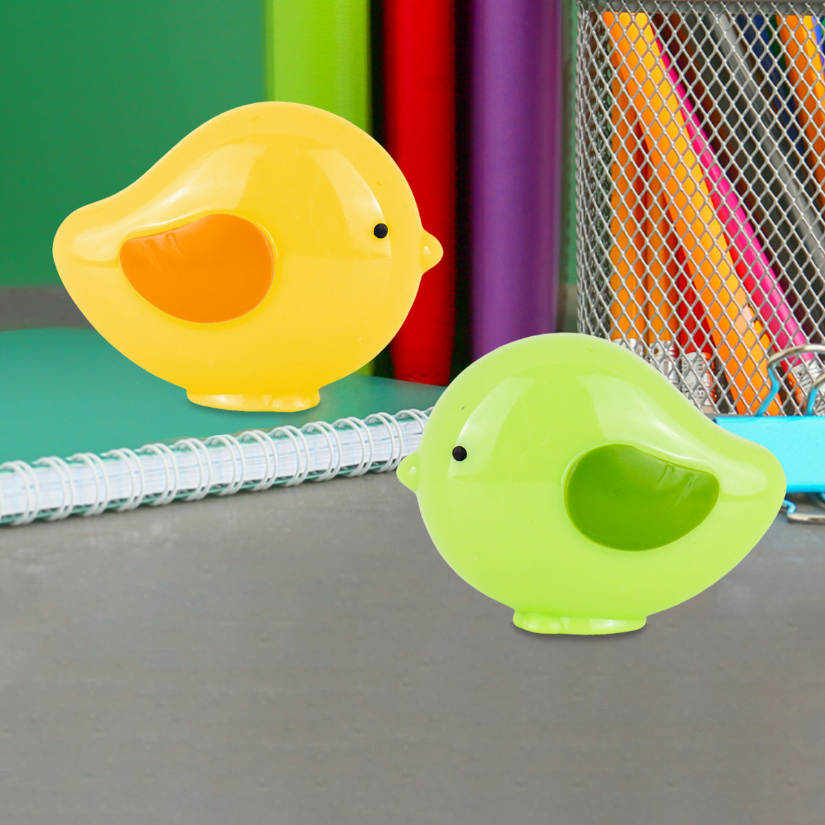 Sacapuntas en Forma de Pájaro, 2pzas