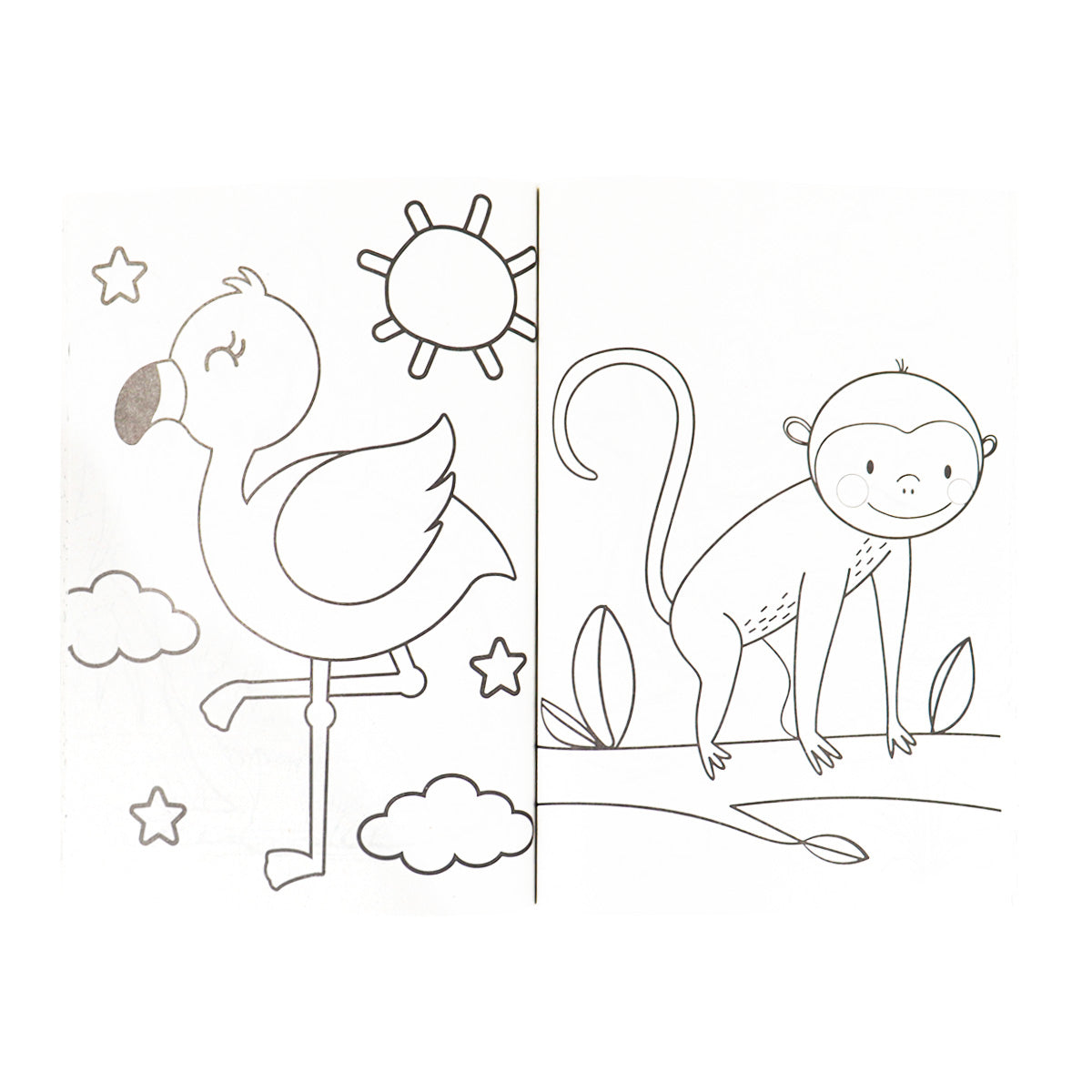 Libro para Colorear, Súper Animales