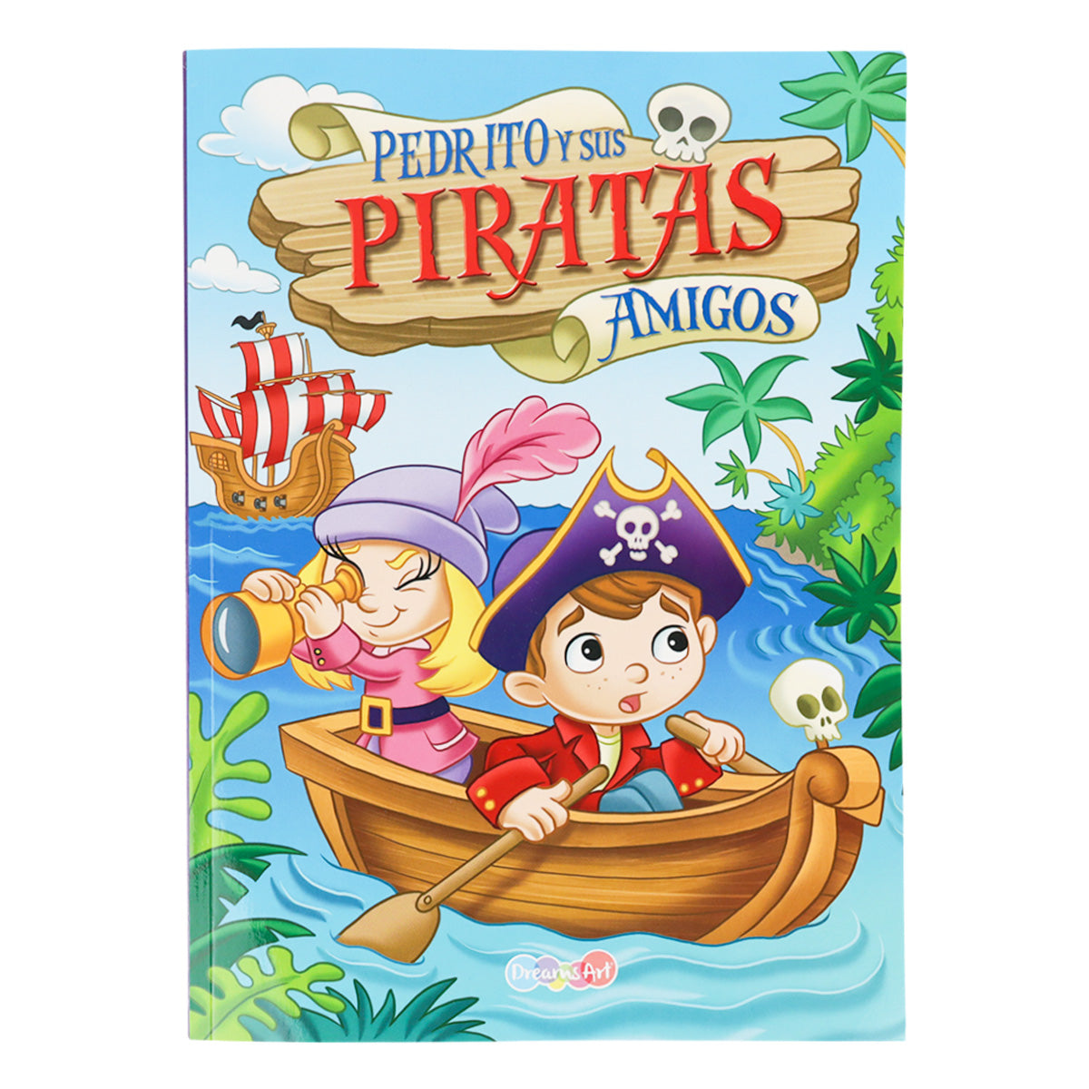 Libro para Colorear, Pedrito y sus Piratas Amigos