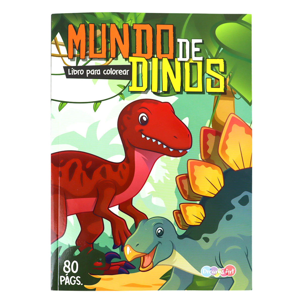 Libro para Colorear, Mundo de Dinos