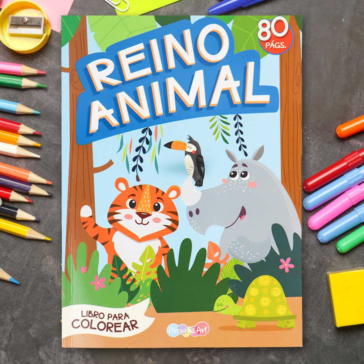 Libro para Colorear, Reino Animal