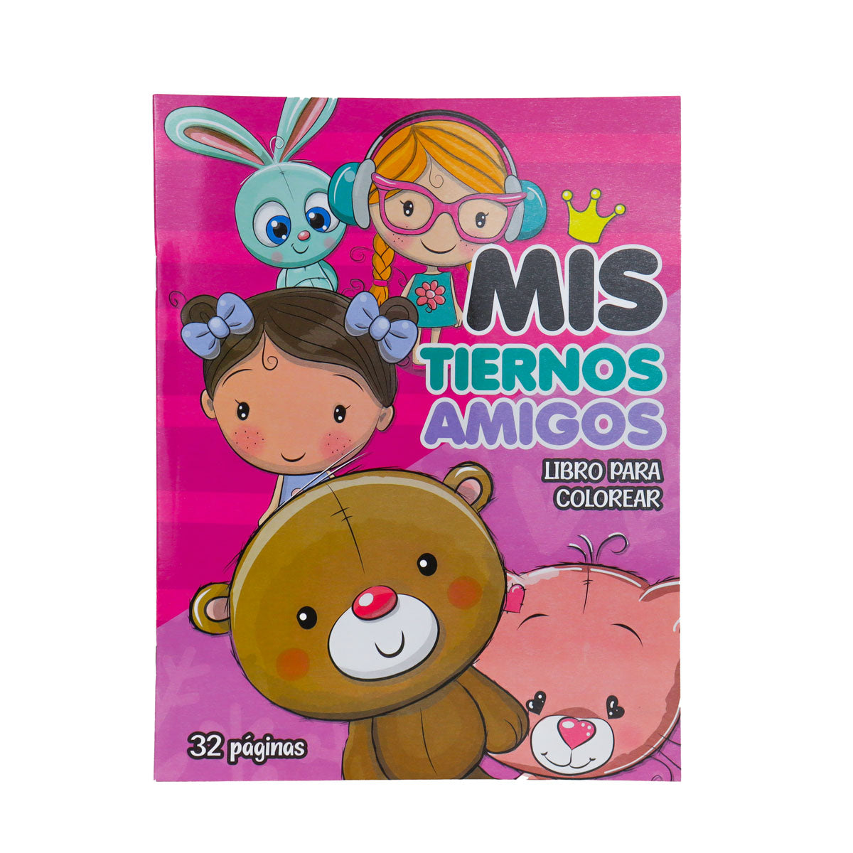 Libro para Colorear, Oso, 32 páginas