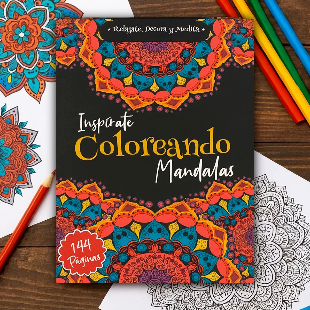 Libro para Colorear, Mandalas