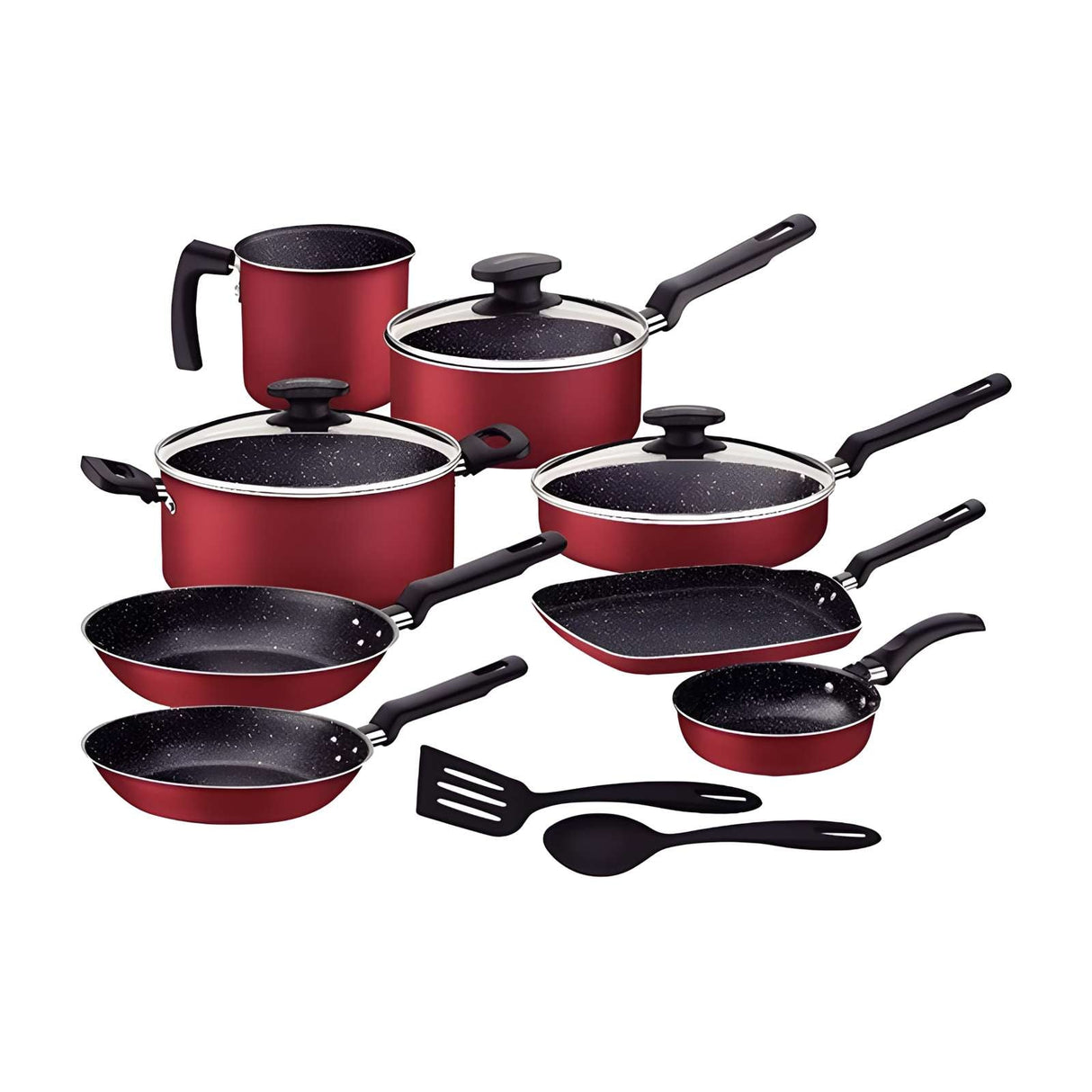 Batería de Cocina Tramontina 13 Piezas Roja 27899-483