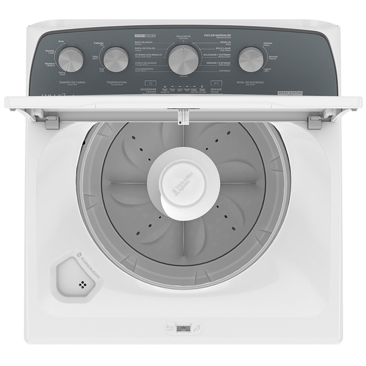 LAVADORA WHIRLPOOL MOD. 8MWTW-1934MJM 19KG**