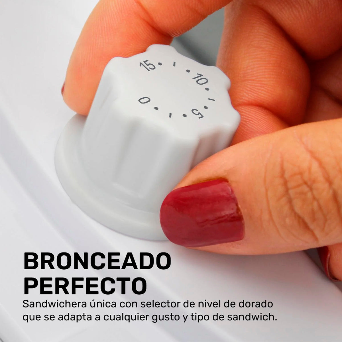 SANDWICHERA TAURUS MOD. PERFECT TAN BLANCO**