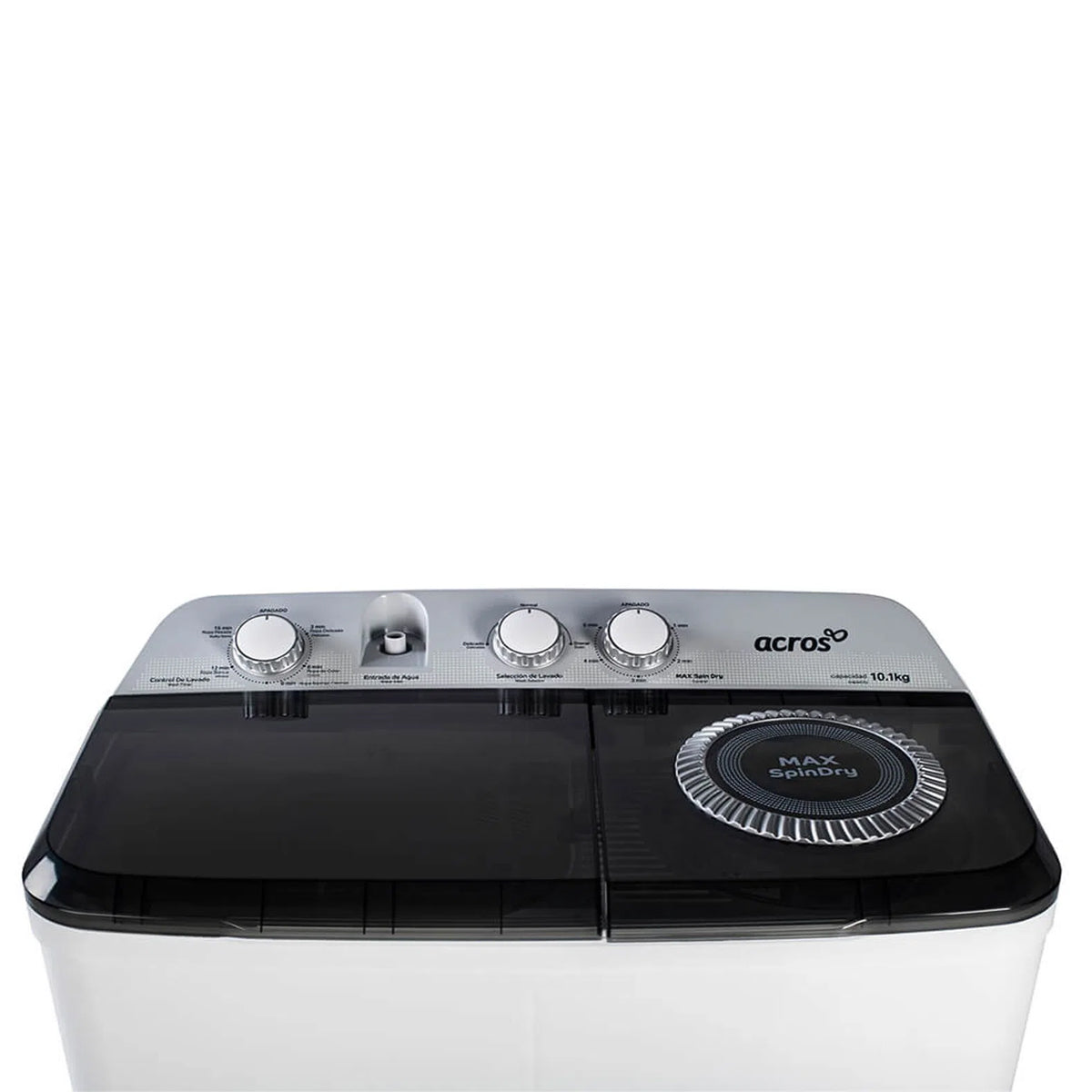 LAVADORA ACROS MODELO ALD-1035JE 2 TINAS 10KGS  **