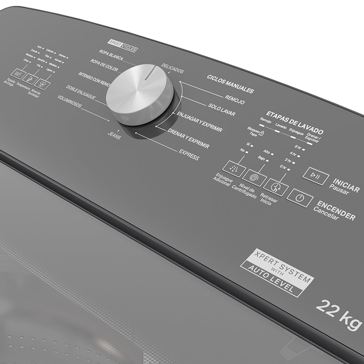 LAVADORA WHIRLPOOL MOD. 8MWTW-2231WJB 22KG BLANCA**