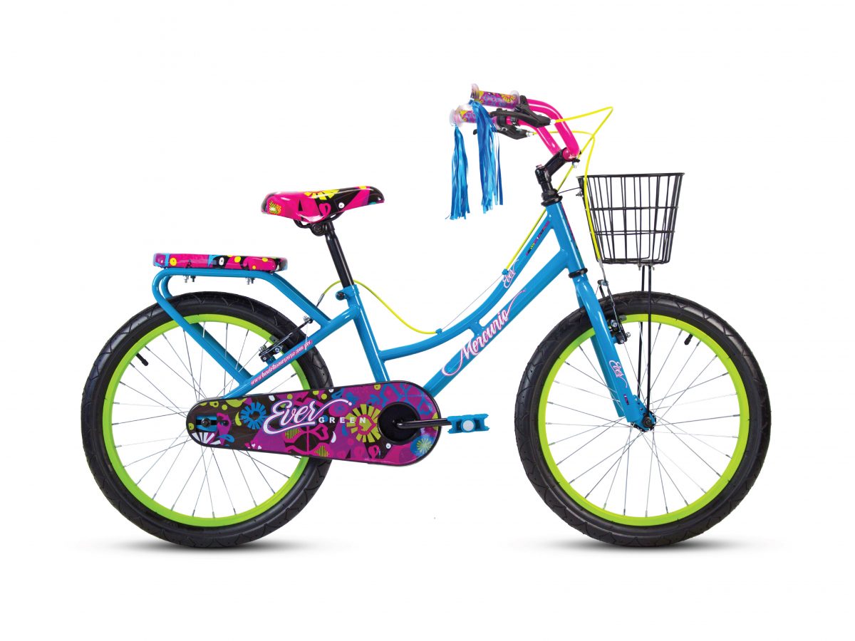 BICICLETA MERCURIO EVERGREEN R20 1V MENTA/AZUL 21723**