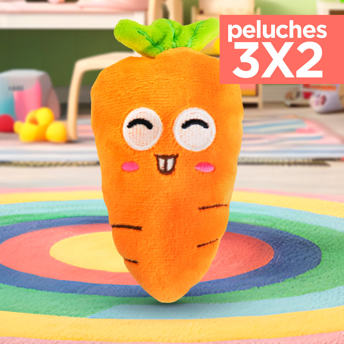 Kit de Peluche Zanahoria ¡Llévate 3 y paga 2!