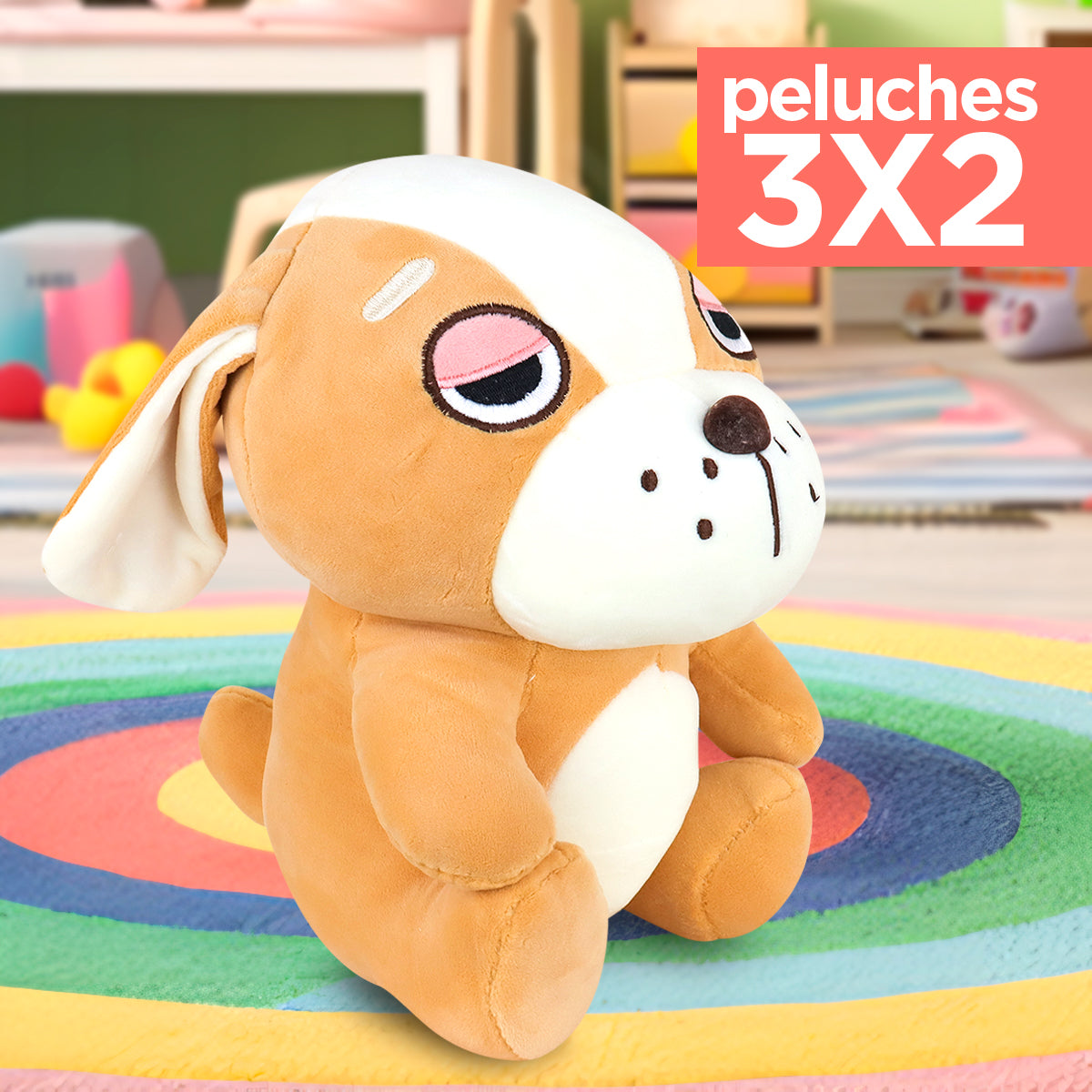 Kit de Peluche, Perrito ¡Llévate 3 y paga 2!