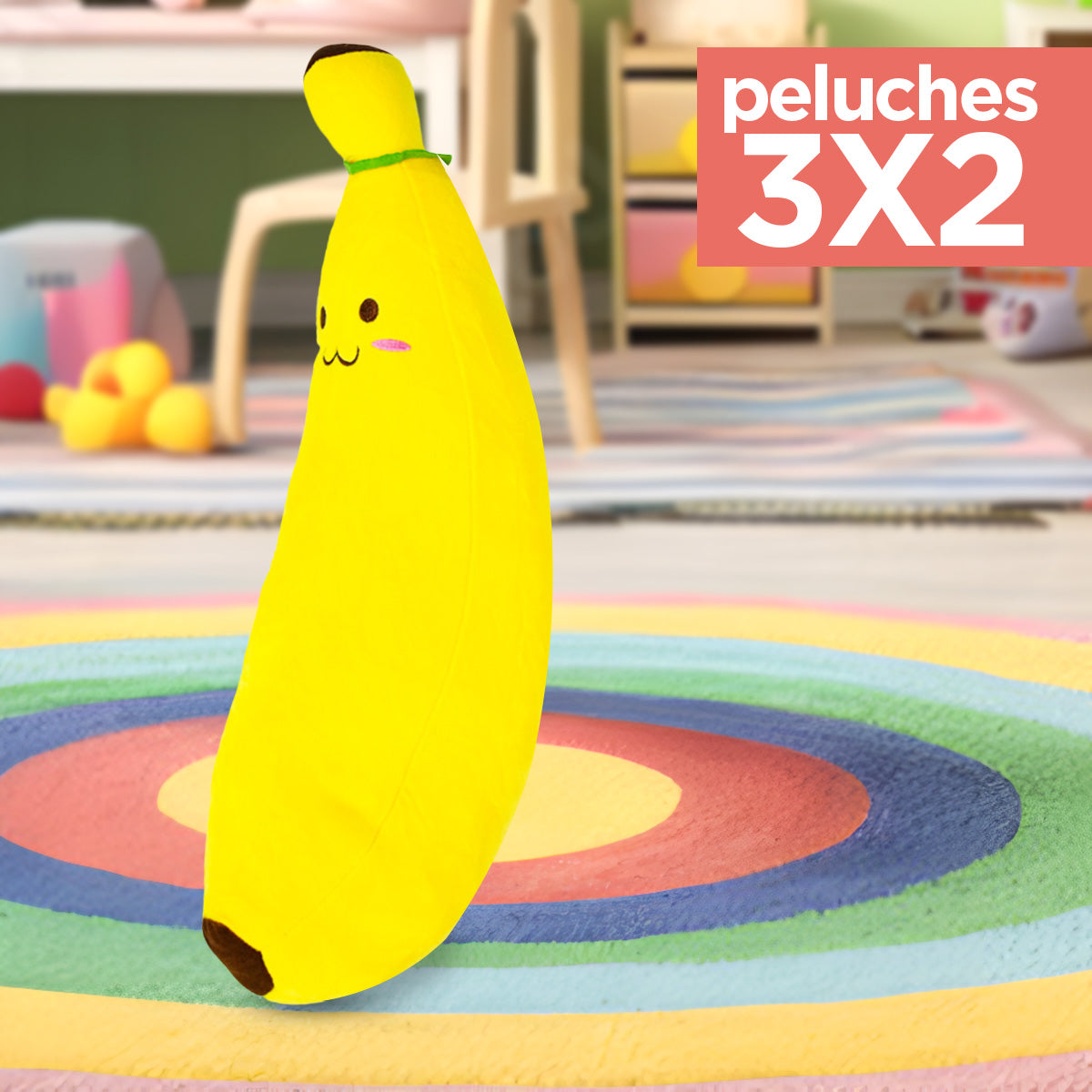 Kit de Peluche, Banana ¡Llévate 3 y paga 2!
