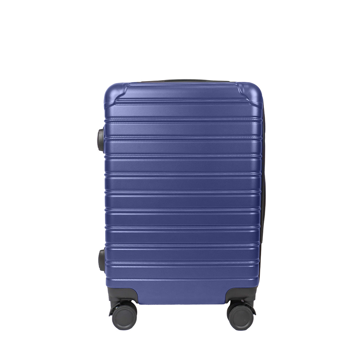 Set de Maletas de Viaje Líneas, color Azul: ¡Llévate 3 y paga 2!, 43x26x65cm