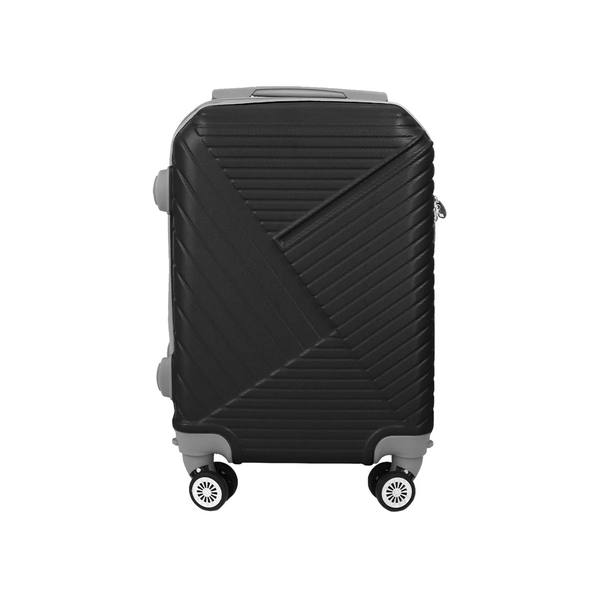 Set de Maletas de Viaje Osaka, Color Negro: ¡Llévate 3 y paga 2! 34x21x50cm