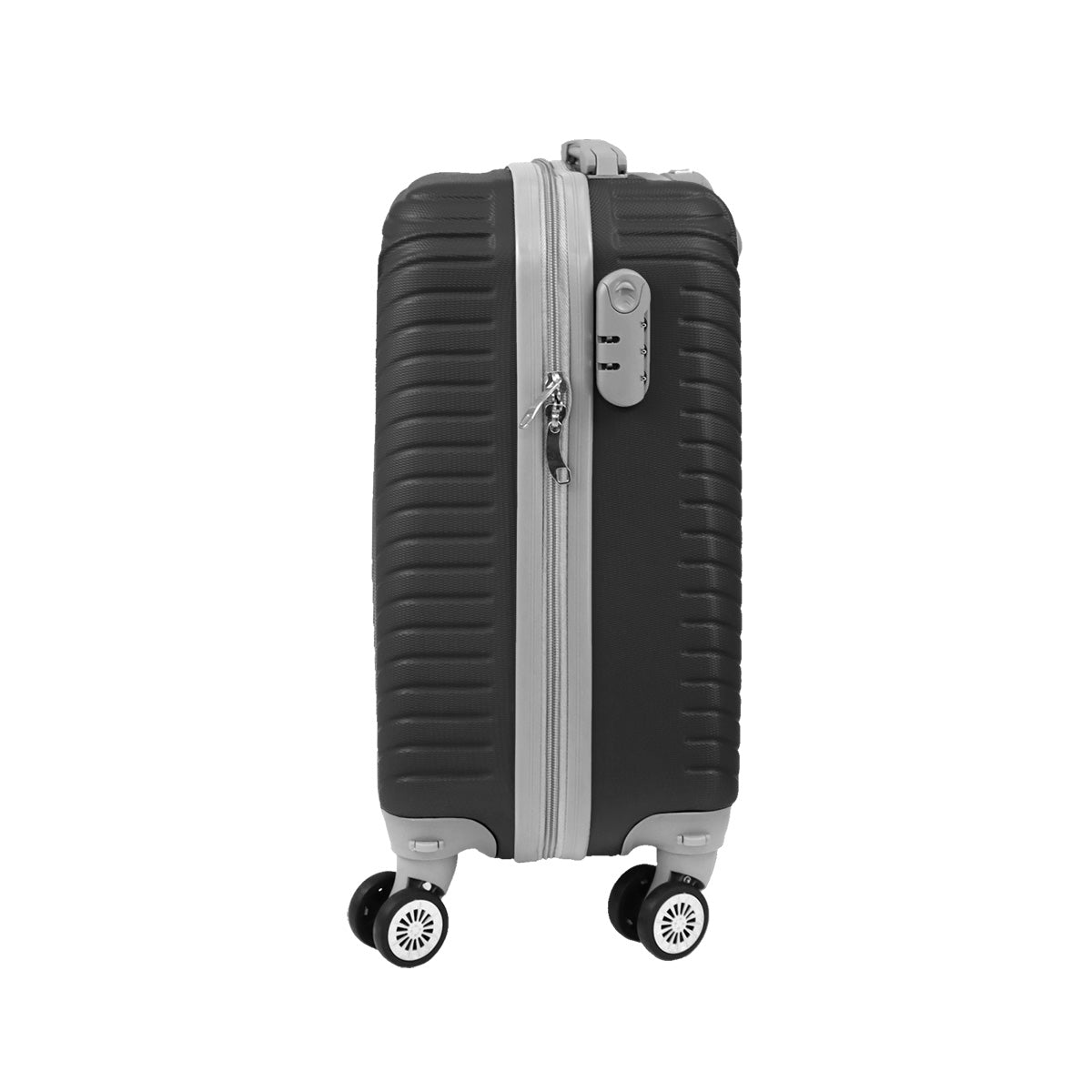 Set de Maletas de Viaje Osaka, Color Negro: ¡Llévate 3 y paga 2! 34x21x50cm