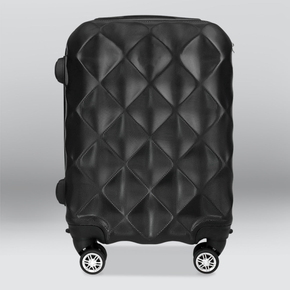 Set de Maletas de Viaje Tokio, Color Negro: ¡Llévate 3 y paga 2! 34x21x50cm