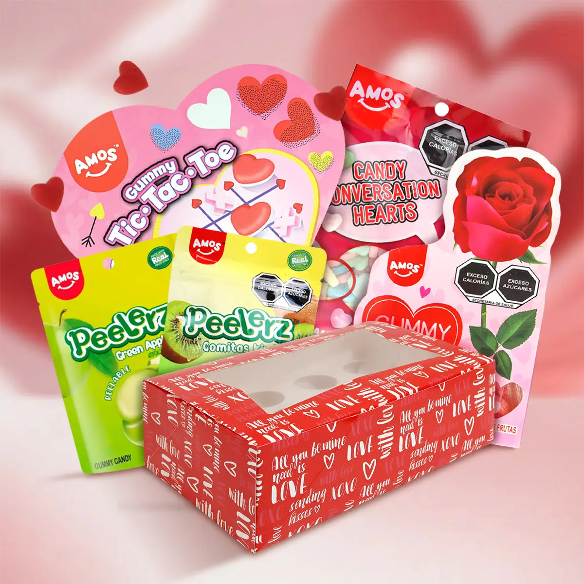 Kit Amor en Dulce, Love, Color Rojo