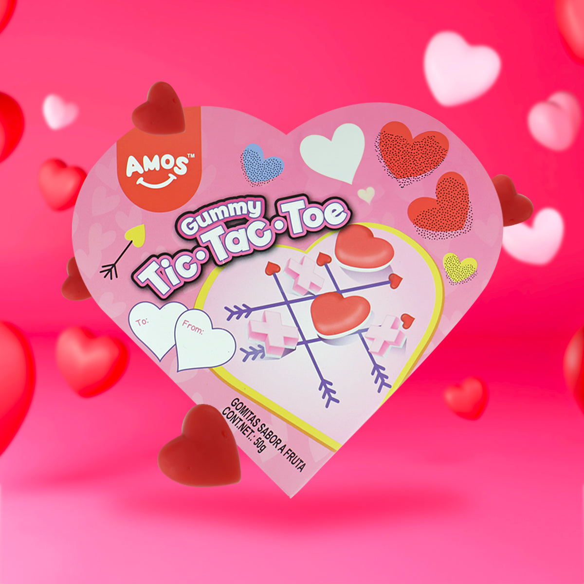 Kit Amor en Dulce, Love, Color Rojo