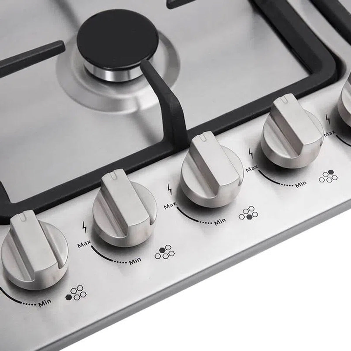 PARRILLA ACROS MOD. AP-3020S 30" ACERO INOX 5 QUEM**