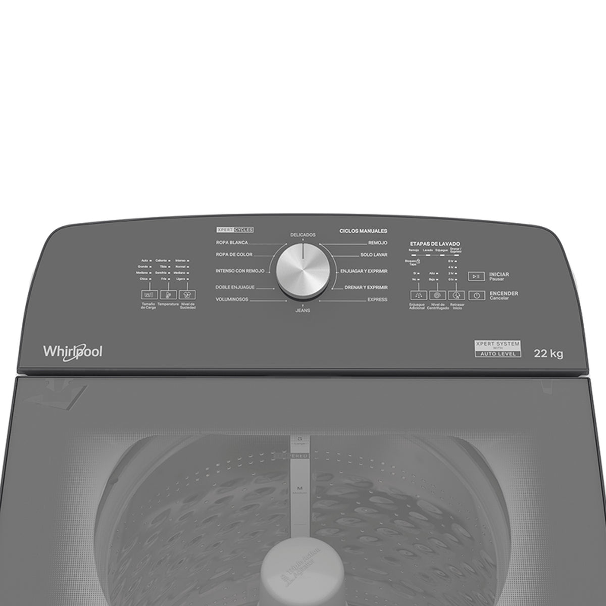 LAVADORA WHIRLPOOL MOD. 8MWTW-2231WJB 22KG BLANCA**