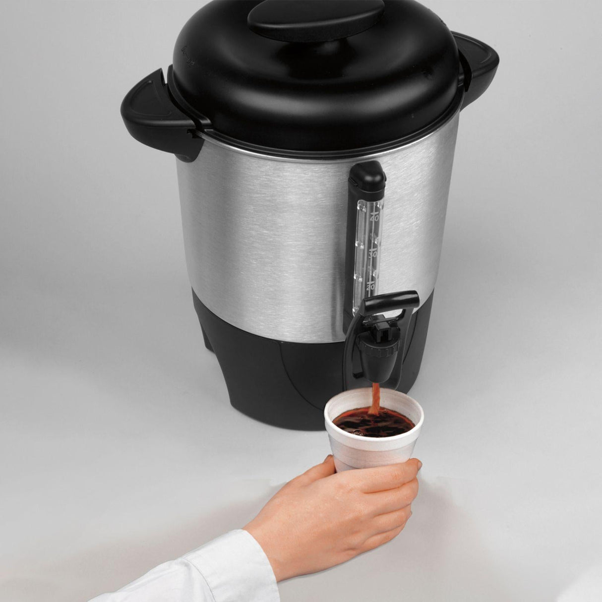 Cafetera Percoladora Hamilton Beach 9 Litros Gris 40514RZ